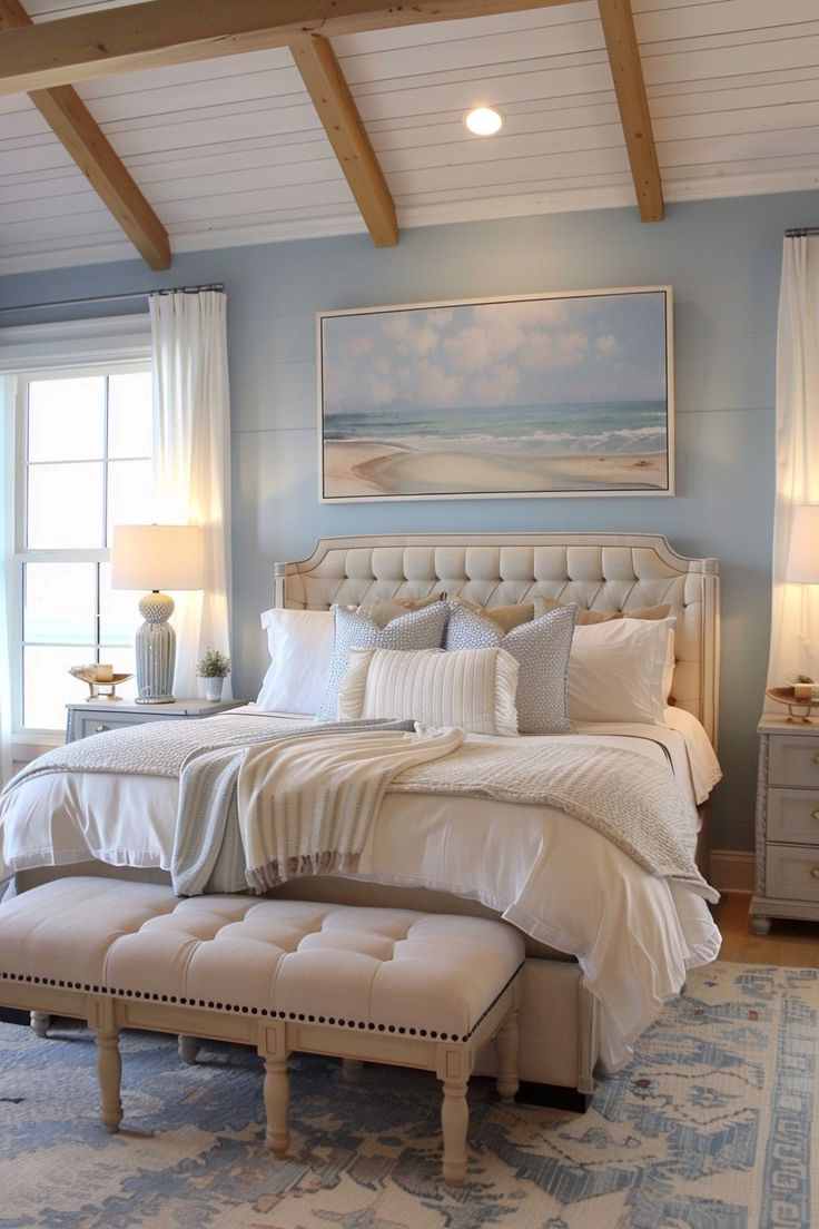 ocean-inspired-bedding-romantic-coastal-bedroom-decor-ideas