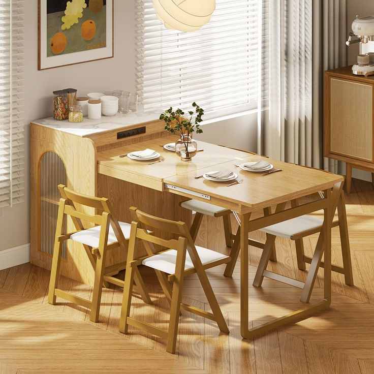 foldable-dining-table-modern-small-apartment-living-room-ideas