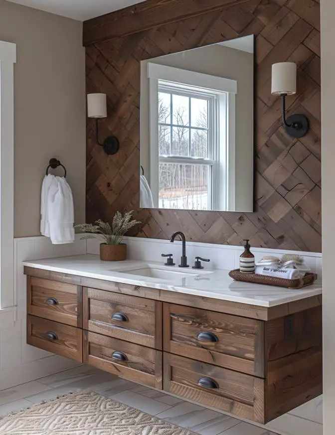 farmhouse-sink-farmhouse-bathroom-decor-ideas