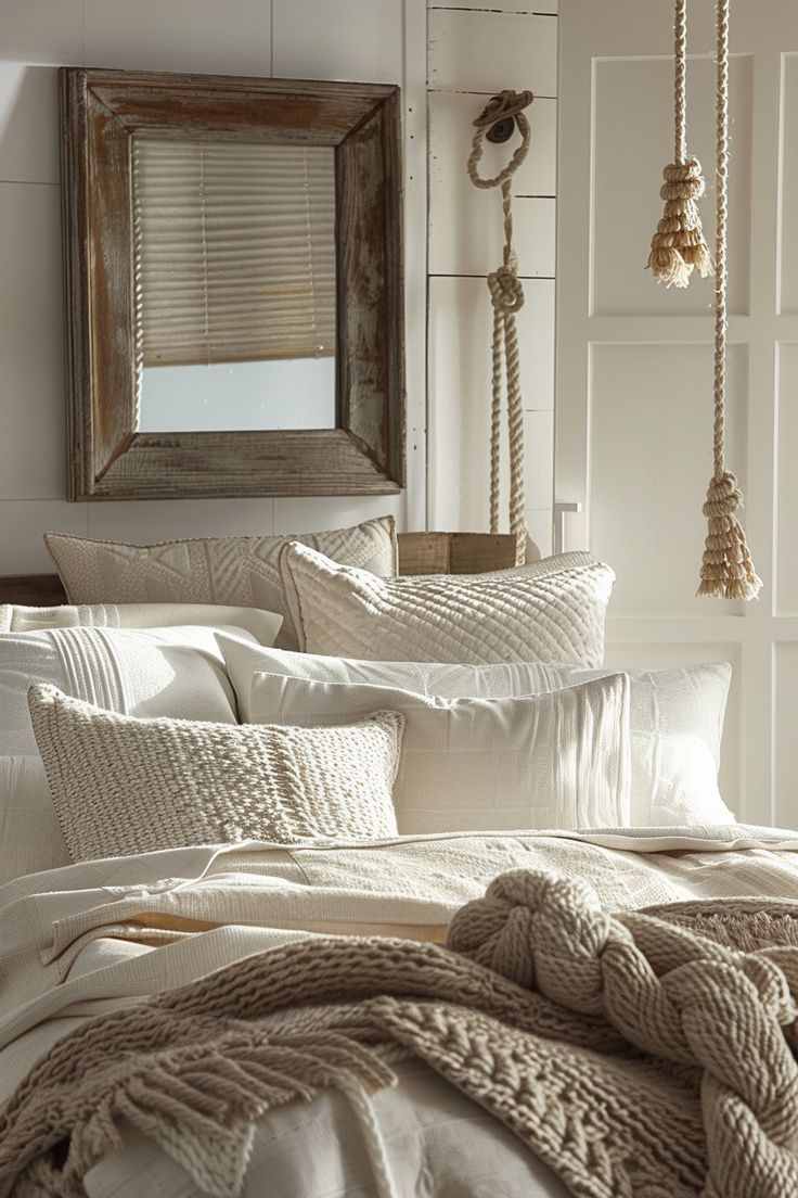 nautical-rope-accent-romantic-coastal-bedroom-decor-ideas