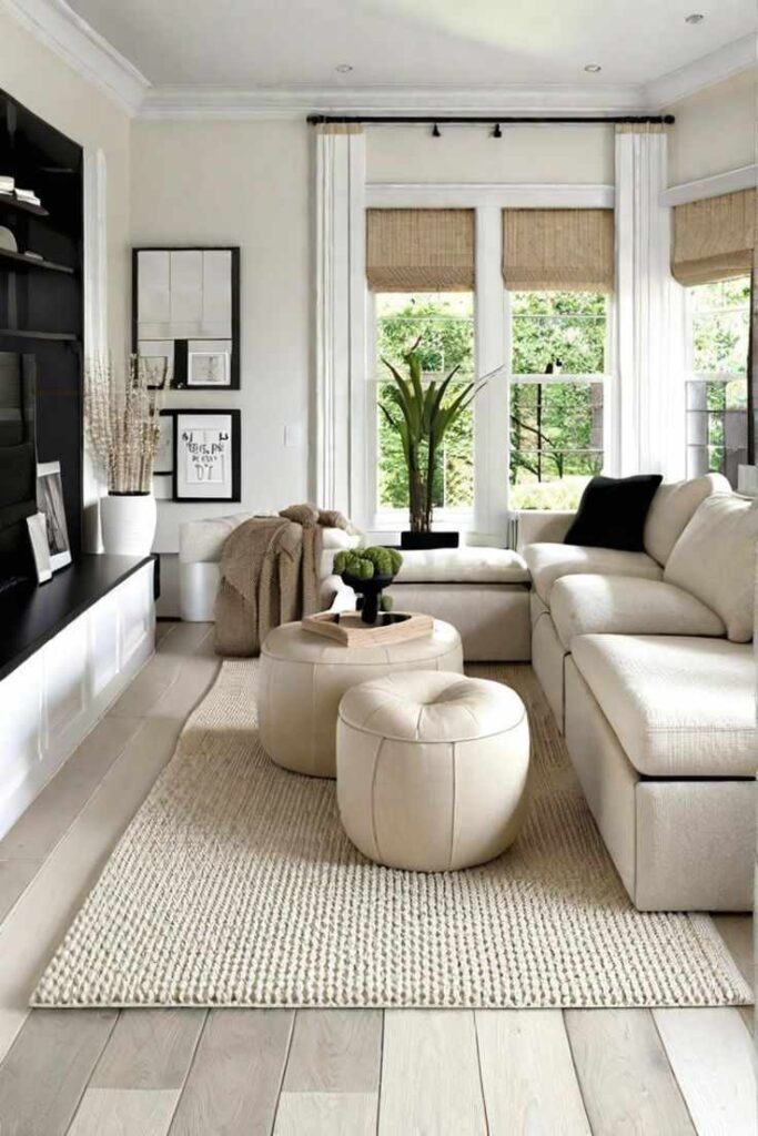 Rustic Scandinavian Decor Ideas For Small Living Rooms photo