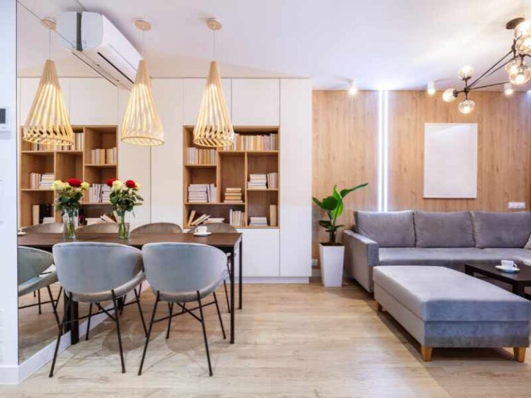 View of 27 BEST RUSTIC SMALL APARTMENT LIVING ROOM IDEAS - decor meets cozy