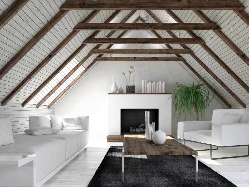 wooden-beams-small-apartment-living-room-ideas