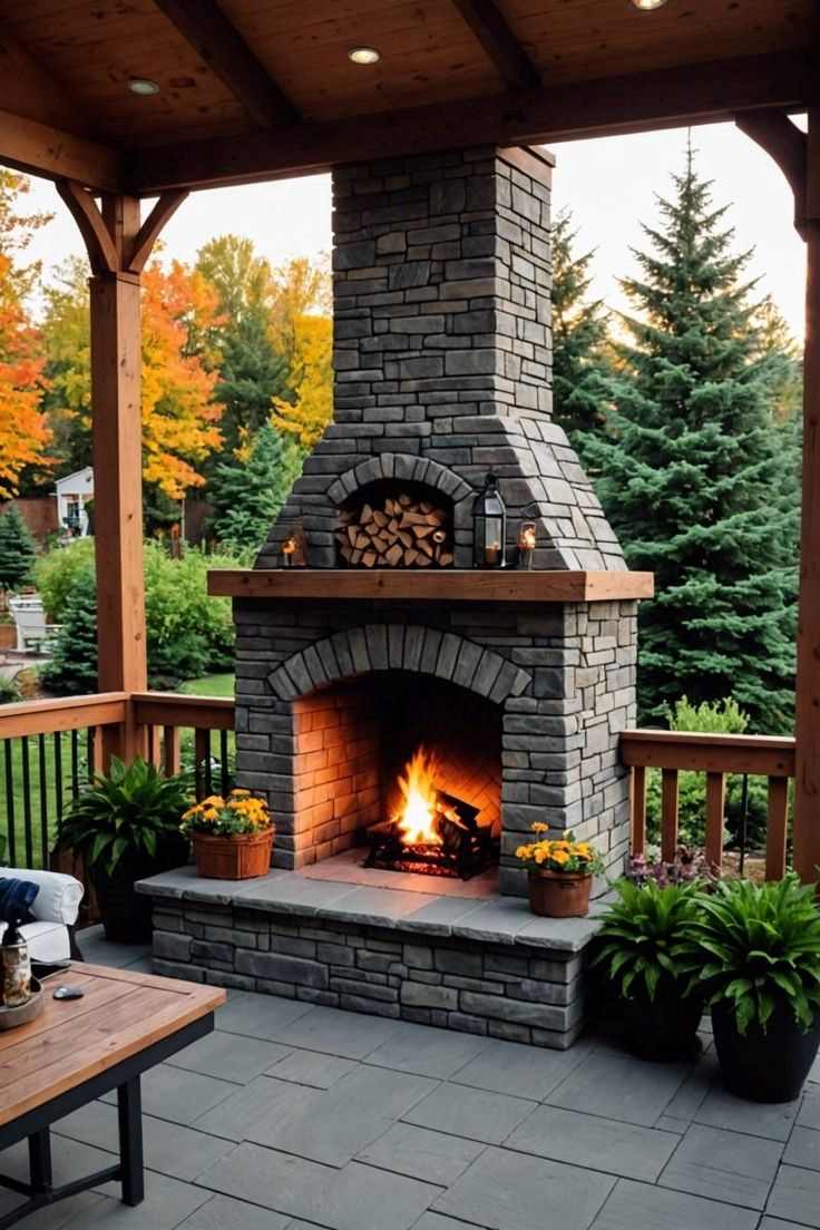 outdoor-fireplace