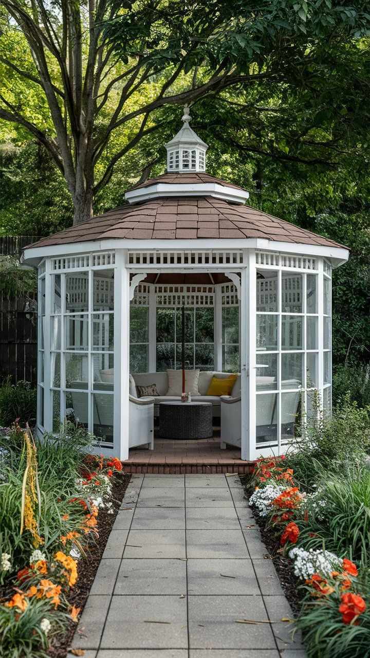 enclosed-gazebo