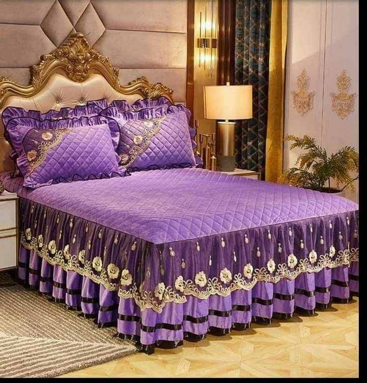 purple-bed-skirt-purple-bedroom-decor-ideas