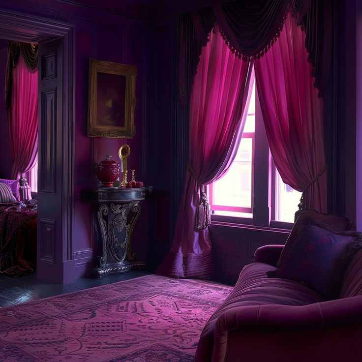 purple-curtains