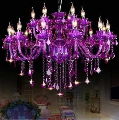 purple-chandelier-purple-bedroom-decor-ideas