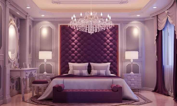 purple-headboard-purple-bedroom-decor-ideas