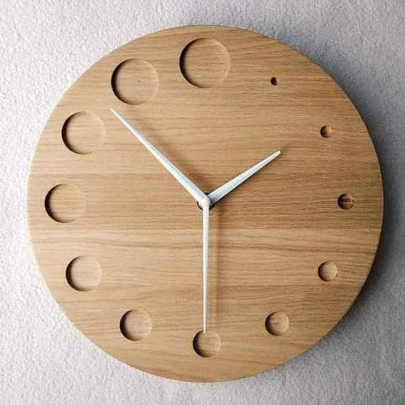 scandinavian-lightwood-clock-modern-living-room-wall-clock-ideas