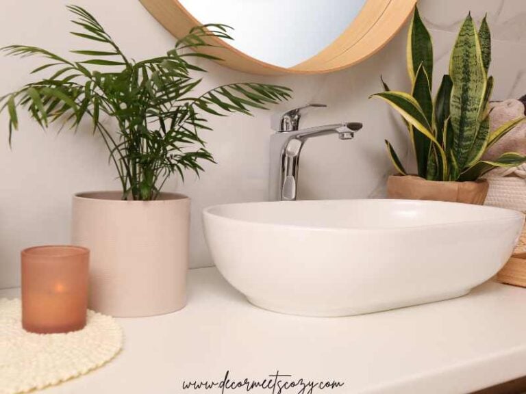25 STUNNING SMALL BATHROOM COUNTER DECOR IDEAS TO COPY