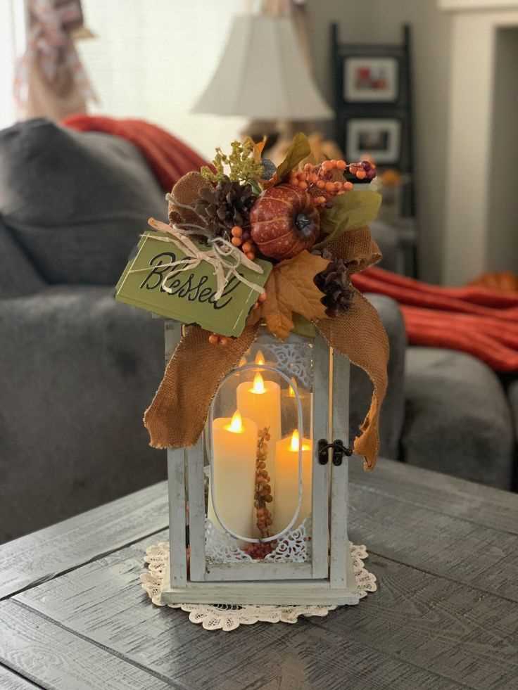 Autumn Table Lanterns