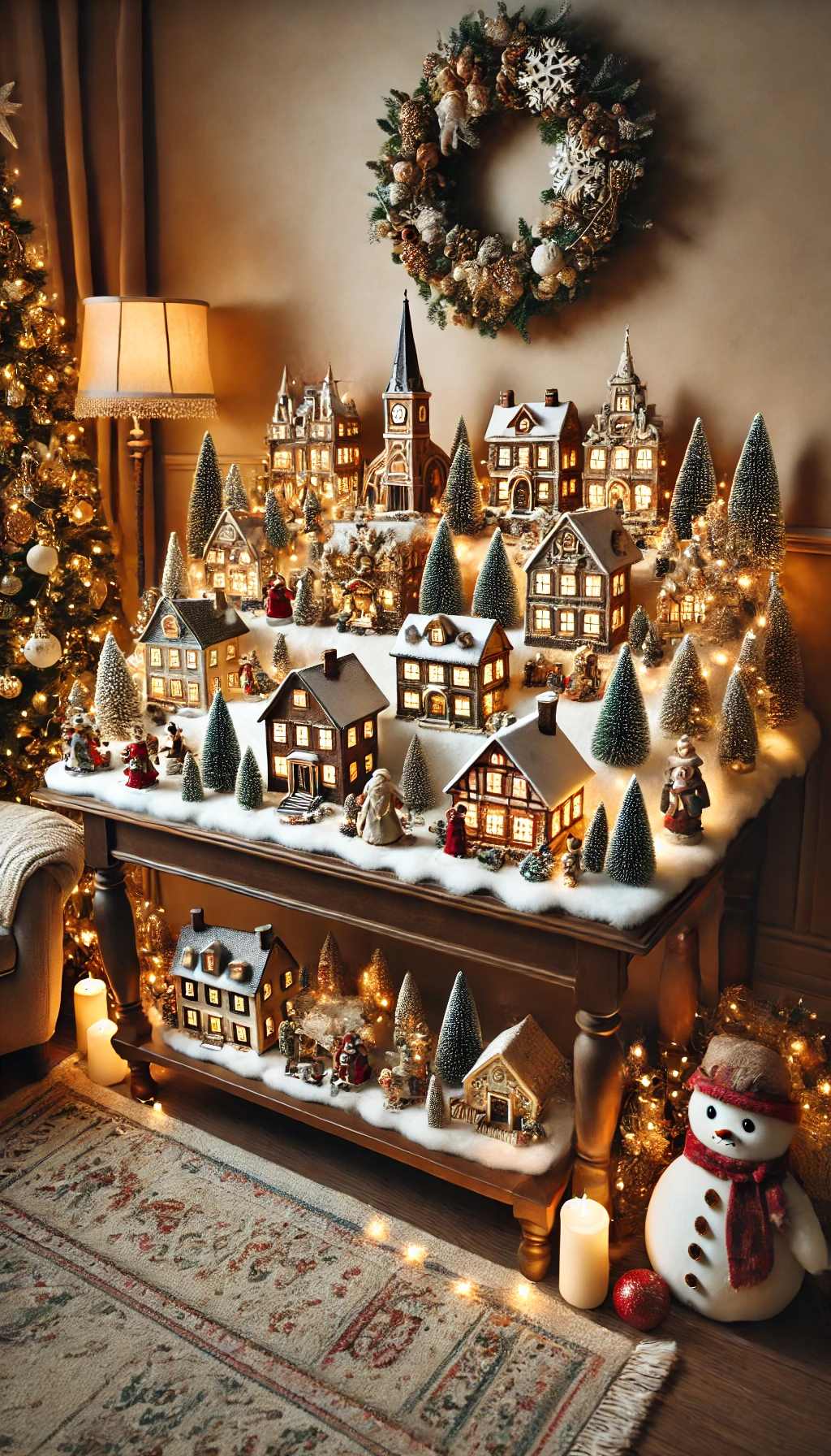 Christmas-Village-Display