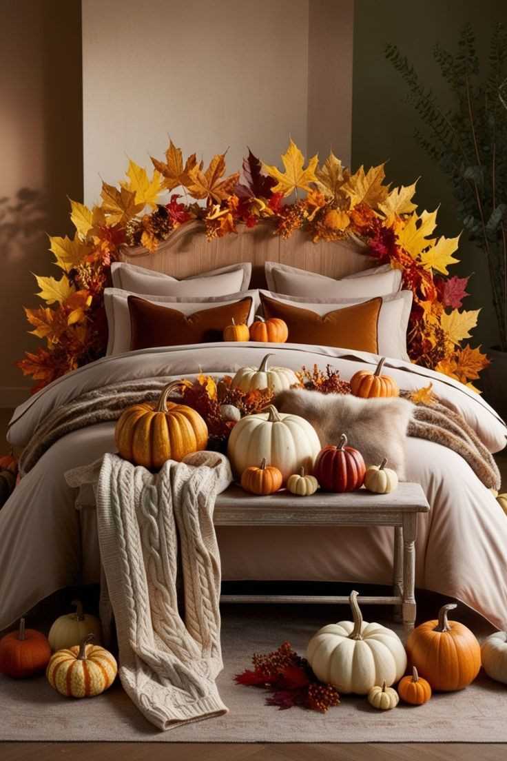 Decorative-Pumpkins-as-a-fall-decor-idea-for-home 