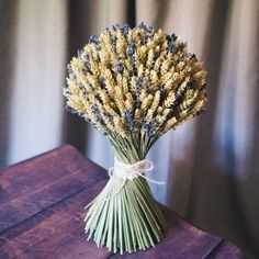 Dried Wheat and Lavender Bundles 