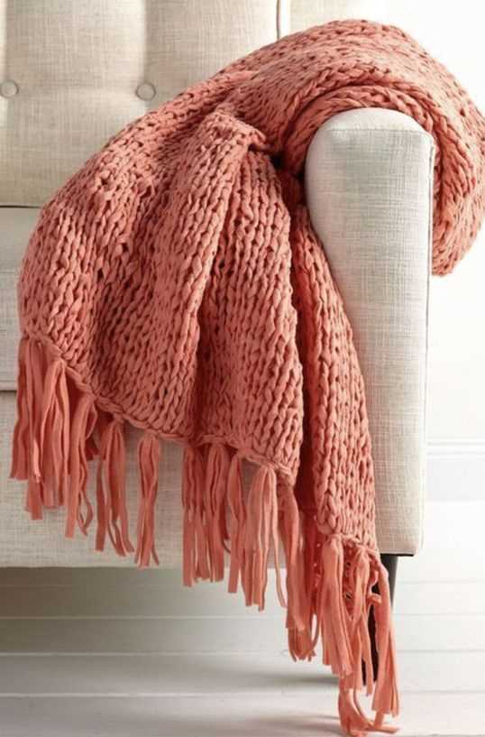 Oversized Knitted Throws 