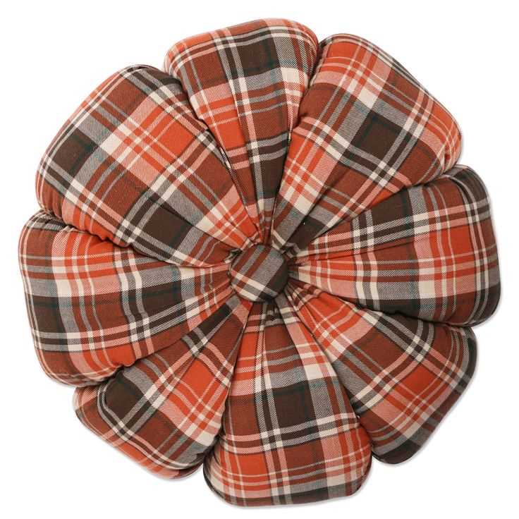 Plaid Floor Cushions 