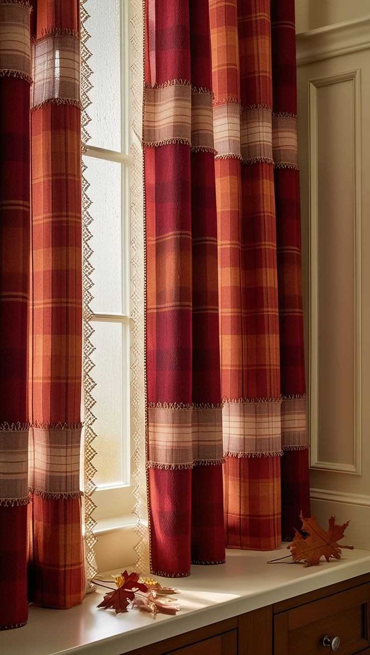 Plaid Curtains 