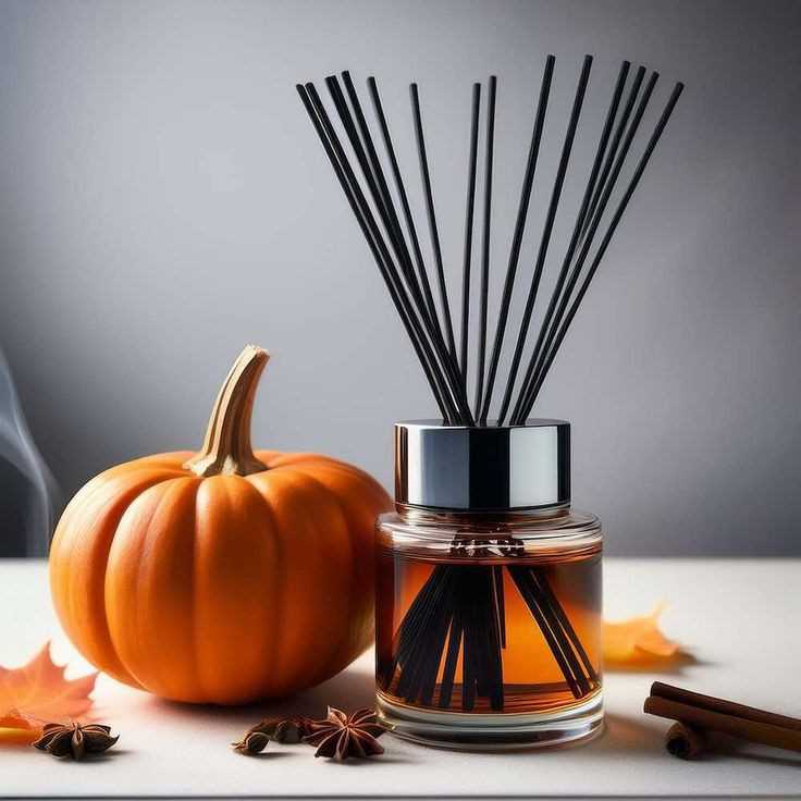 Pumpkin-Scented-Diffuser-as-a-fall-decor-idea-for-home 