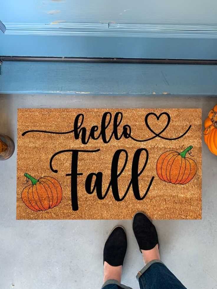 Seasonal-Welcome-Mat-as-a-fall-decor-idea-for-home 