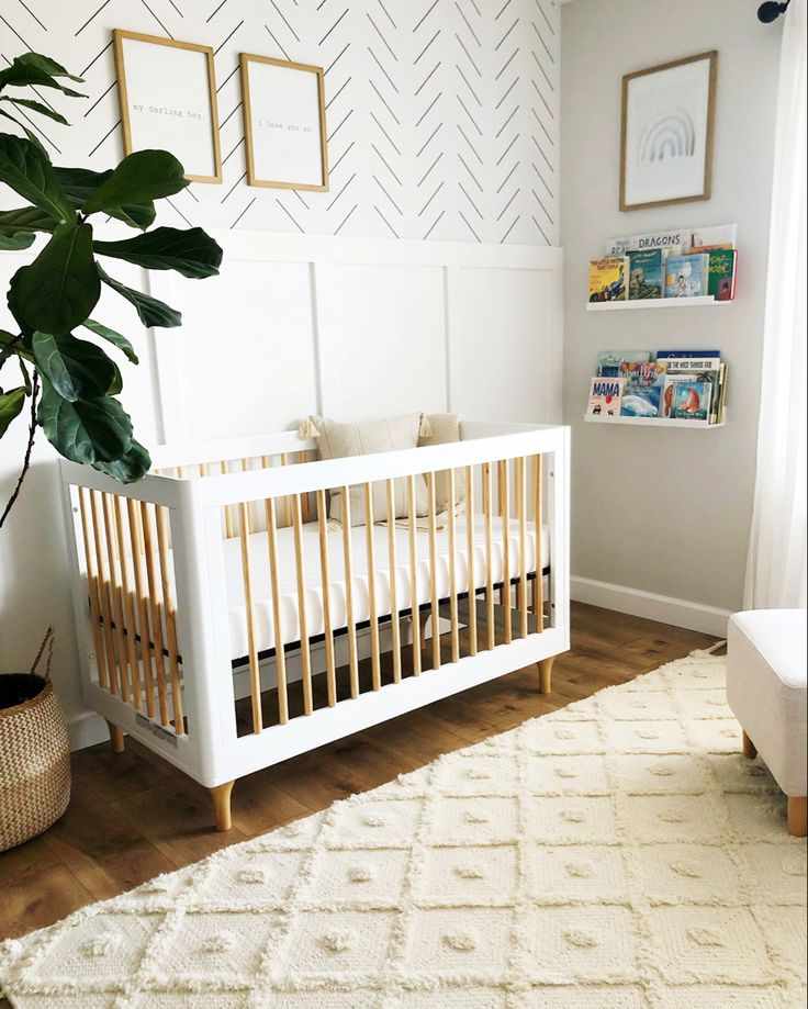 chevron-patterns-gender-neutral-nursery-room-design