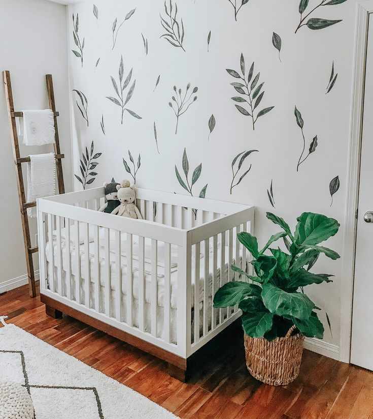 gender-neutral-wallpaper-gender-neutral-nursery-room-design