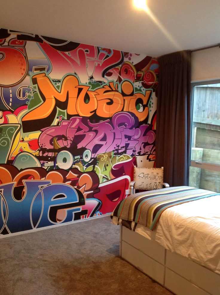 graffiti-wall-street-style-room-decor-ideas