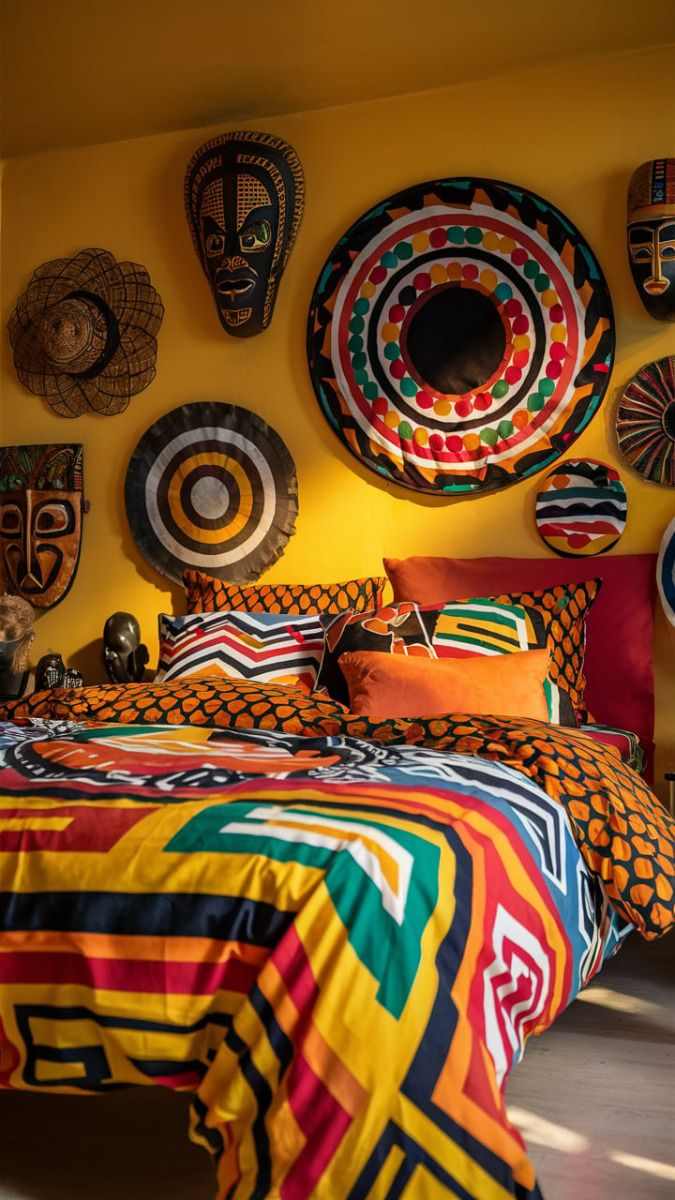 kente-cloth-accents-afrocentric-decor-ideas