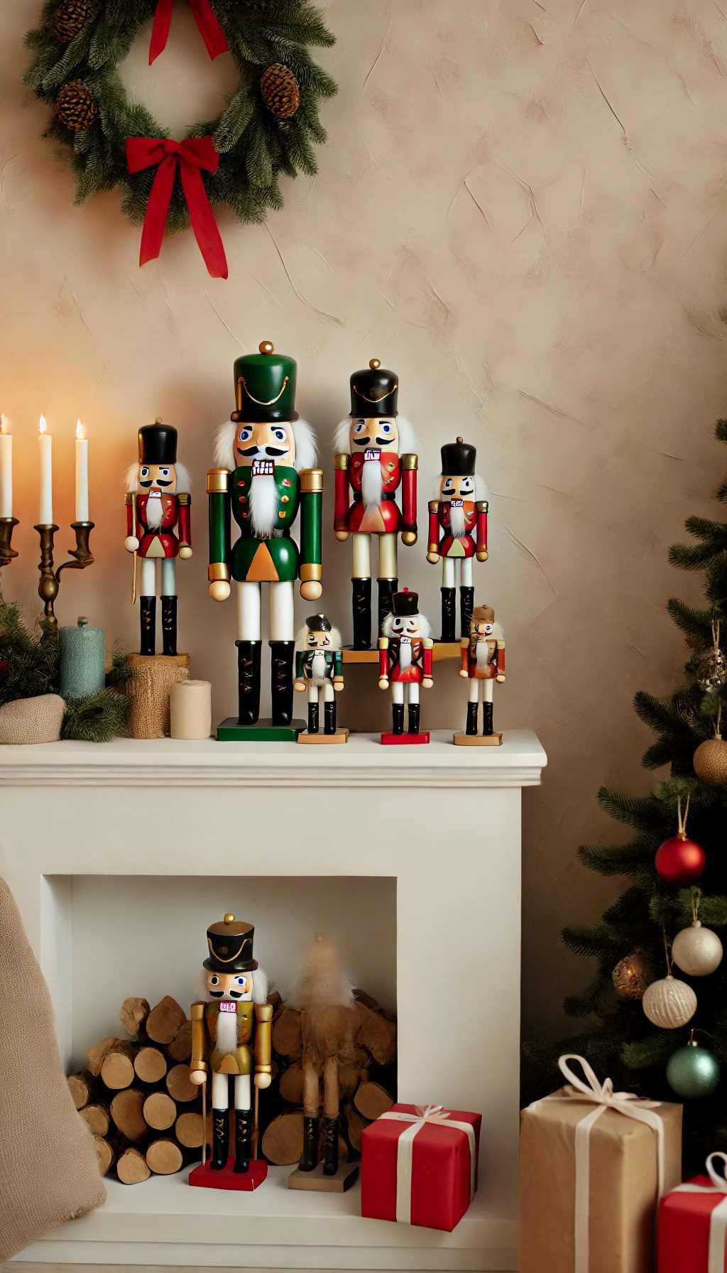 nutcracker-display-in-christmas-decor-ideas-for-living-room