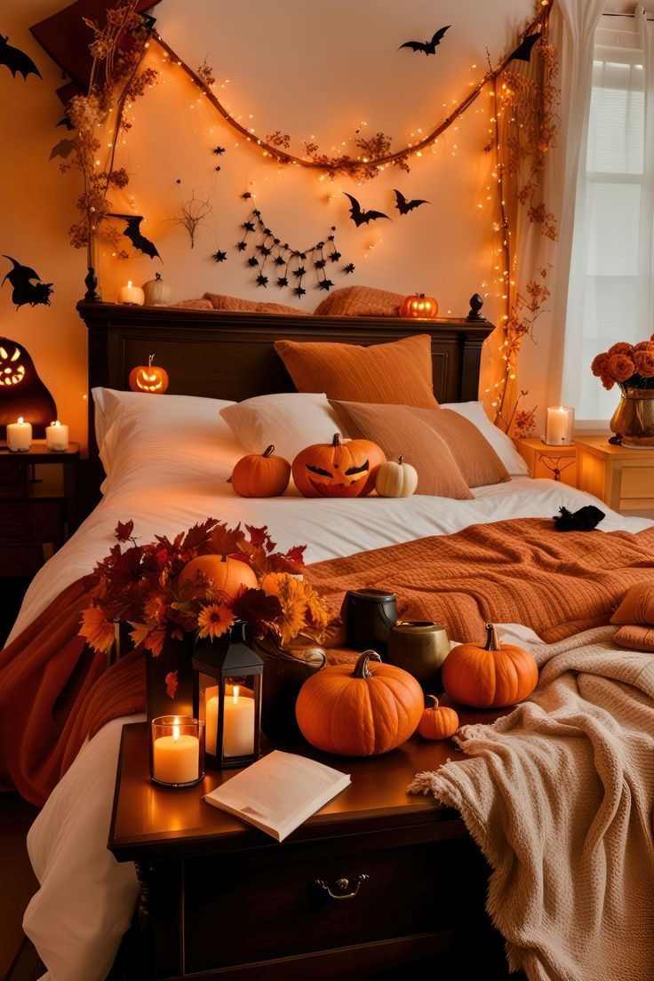 pumpkin-spice-candles-fall-room-decor-ideas