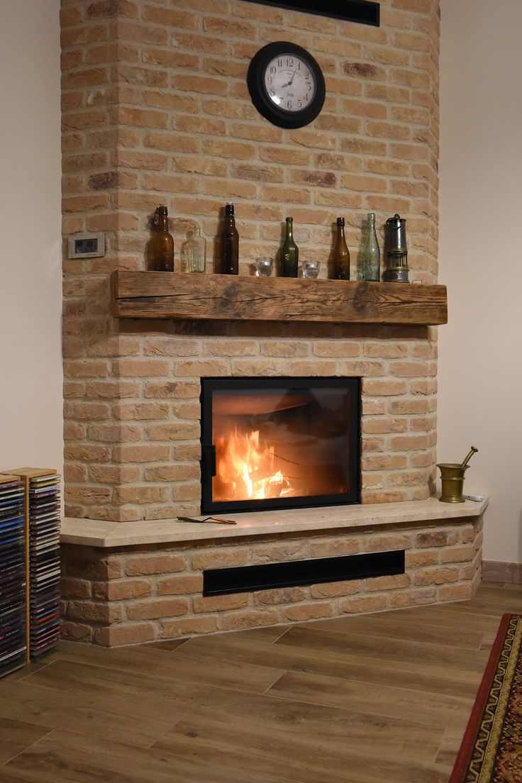 traditional-brick-fireplace