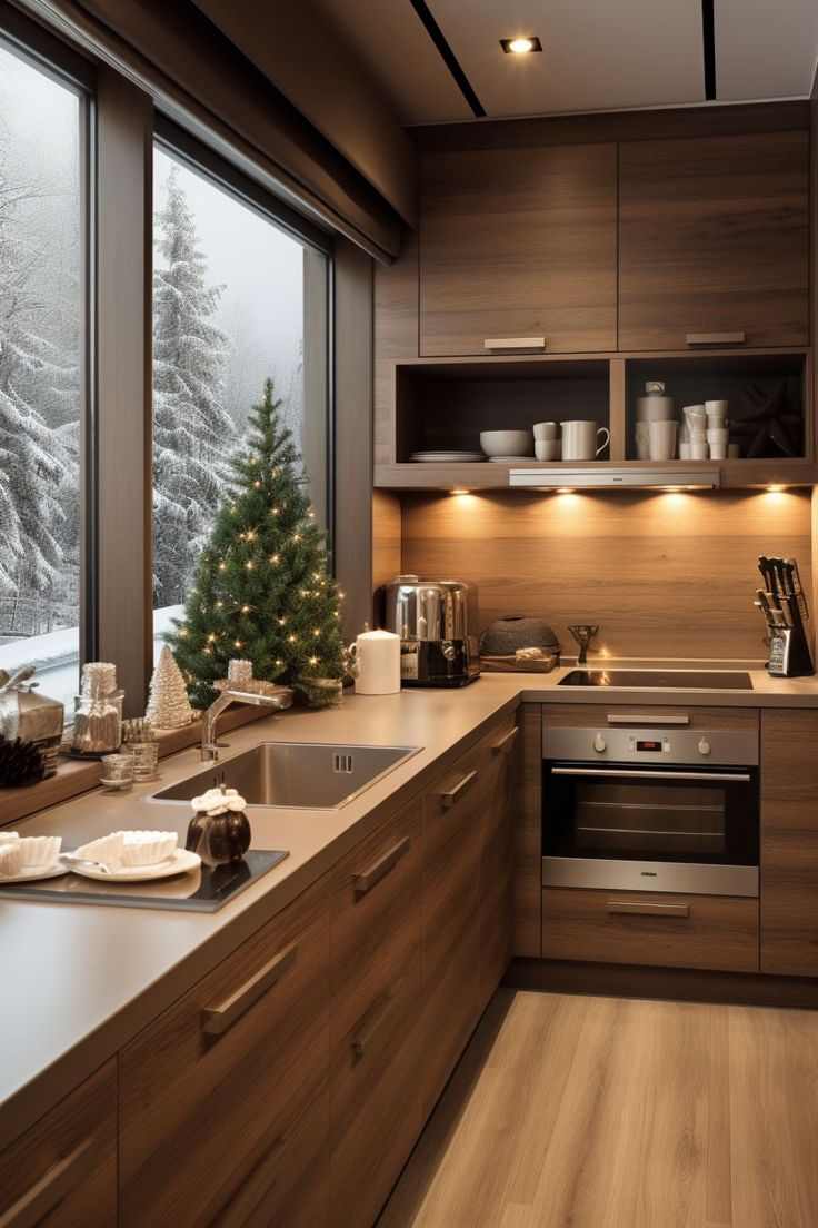 under-cabinet-lighting-small-modern-kitchen-design