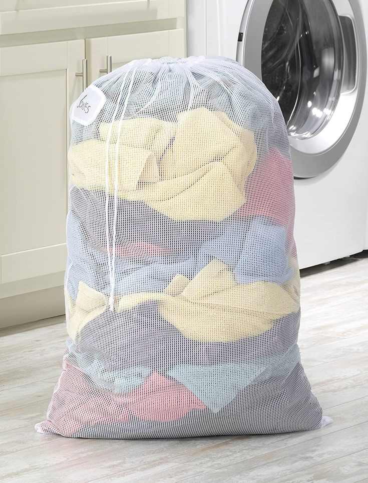 mesh-laundry-bags-for-dirty-clothes-camping-organization-ideas