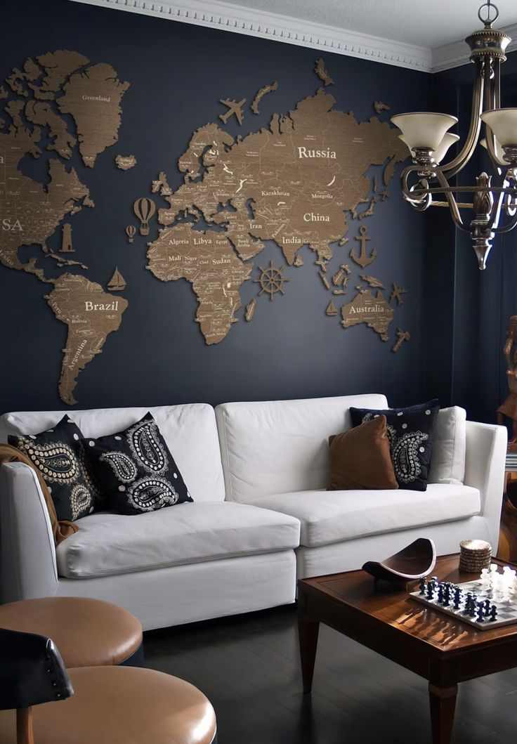 world-map-house-decals-design-ideas