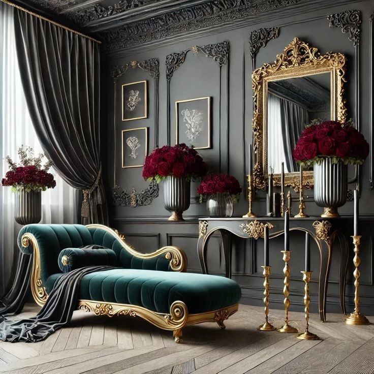 gilded-mirrors-baroque-living-room-decor-ideas