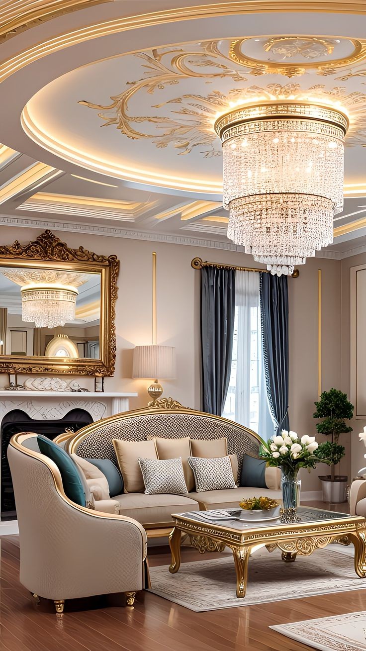 accent-pieces-baroque-living-room-decor-ideas