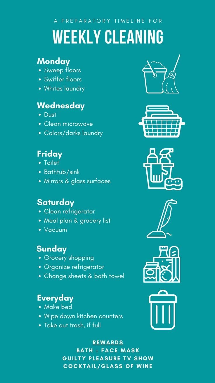 create-a-declutter-schedule-decluttering-tips