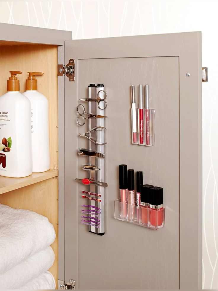 utilize-cabinet-door-storage-bathroom-organization-ideas