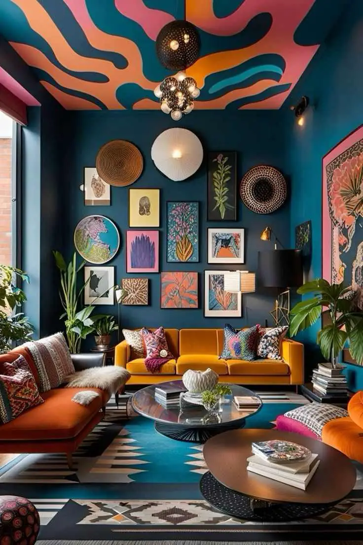 cohesive-color-palette-eclectic-home-decor-tips