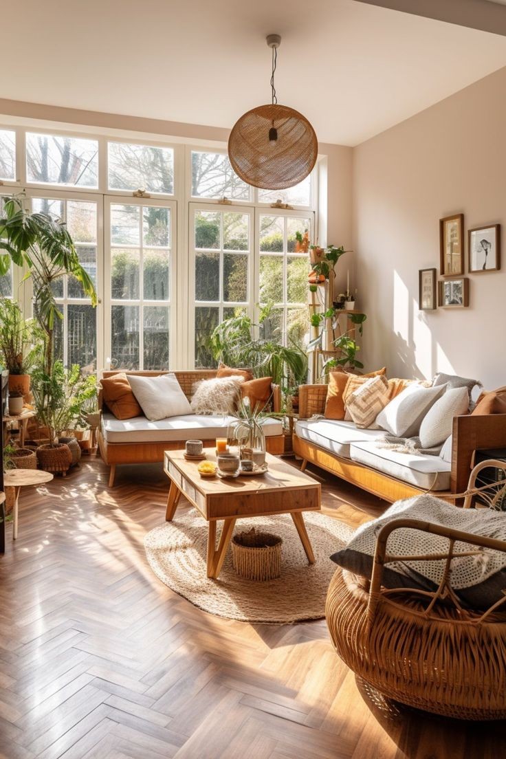 earthy-tones-boho-chic-living-room-ideas