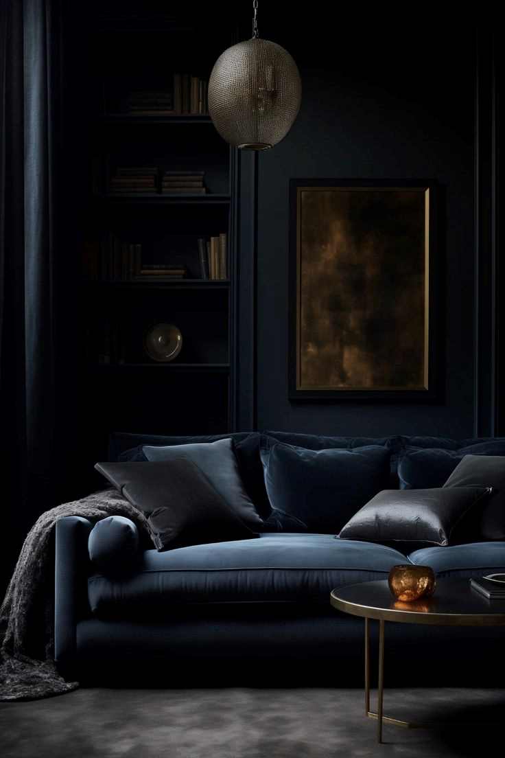 dark-gray-upholstery-dark-living-room-ideas