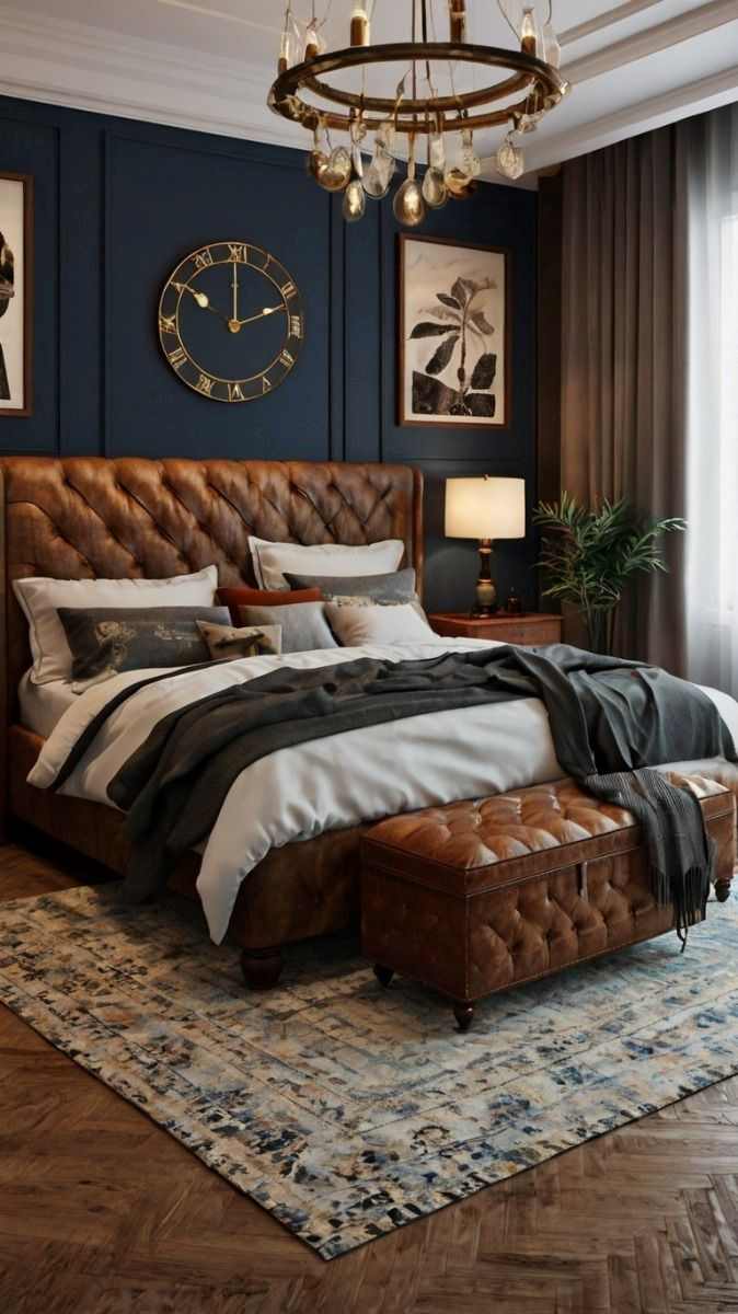 leather-accents-earthy-bedroom-decor-ideas