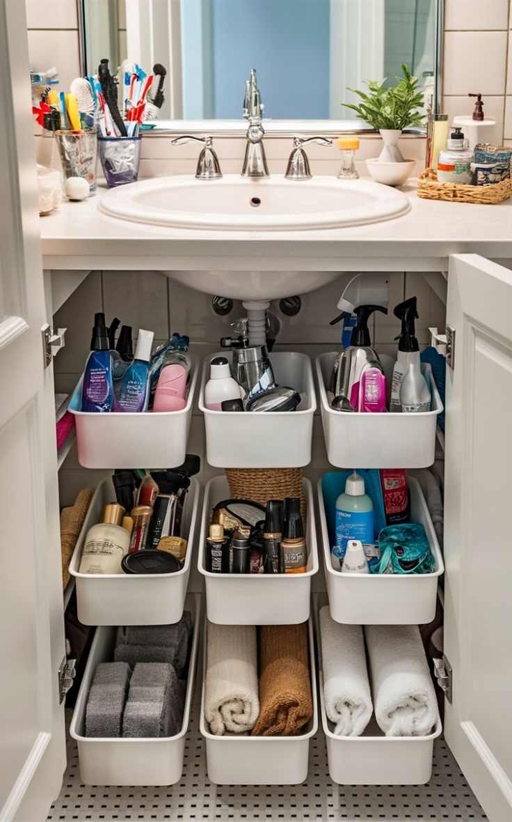 add-a-lazy-susan-under-sink-bathroom-organization-ideas