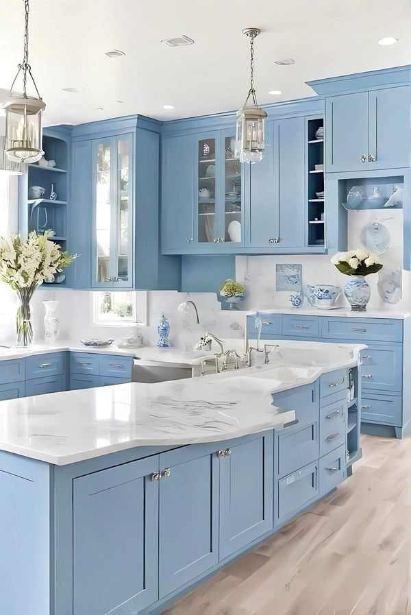 pale-blue-paint-small-coastal-bedroom-ideas