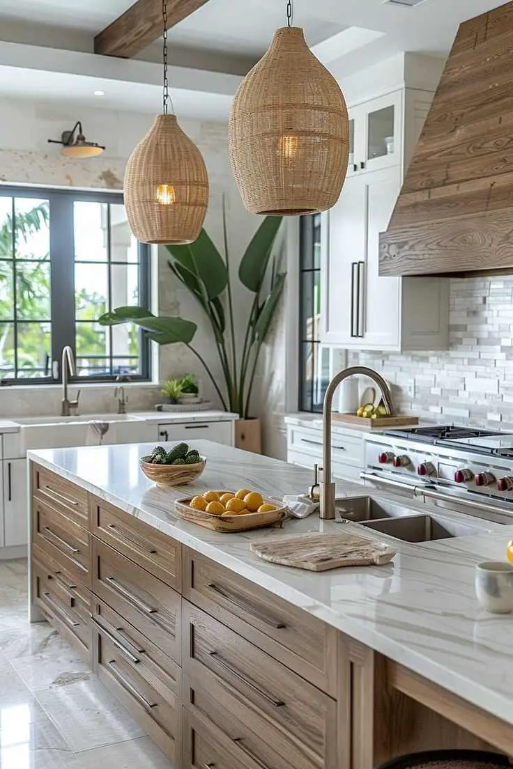 beach-inspired-pendant-lights-small-coastal-kitchen-ideas