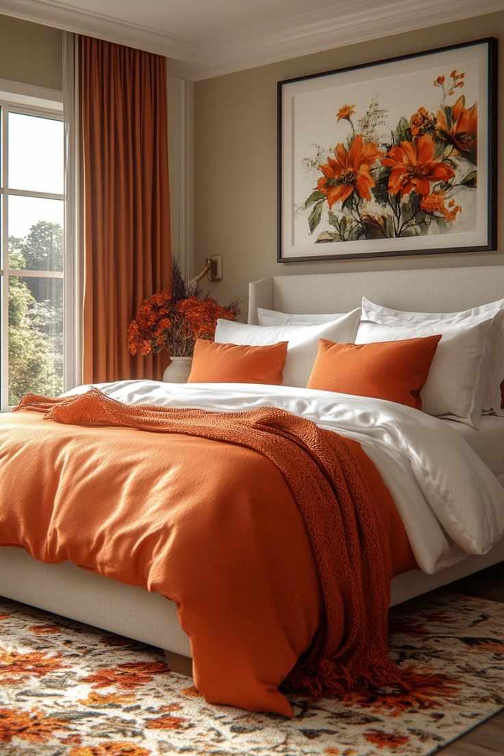 pumpkin-spice-bedding