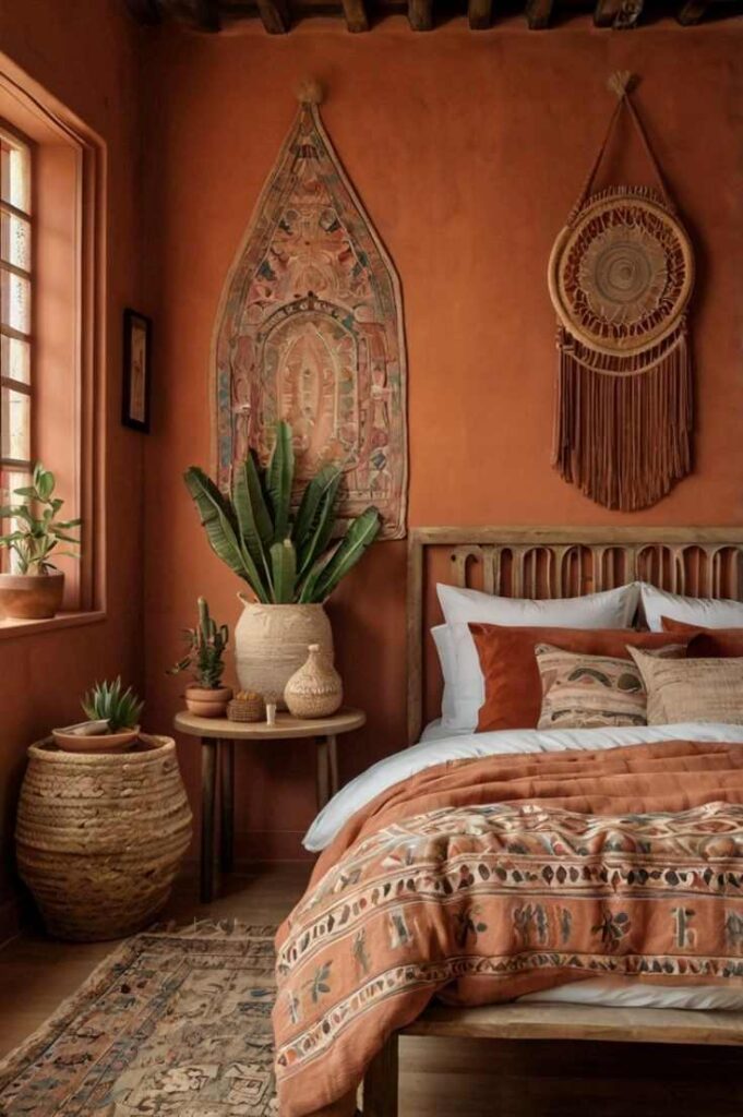 25 CAPTIVATING ORANGE BEDROOM DECOR IDEAS TO COPY NOW - decor meets cozy