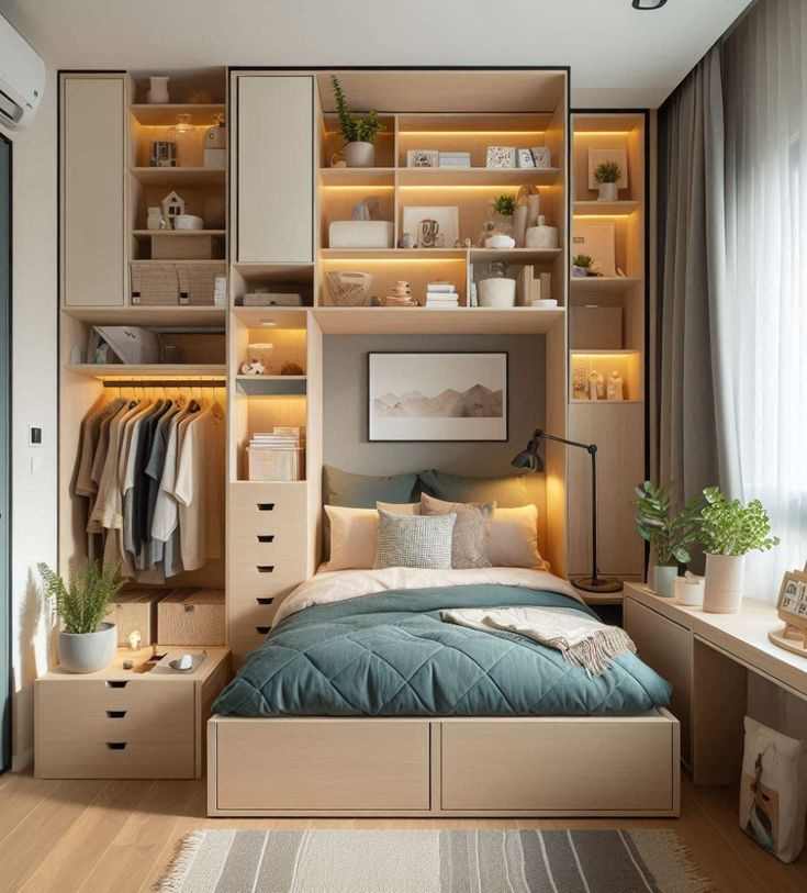 multi-functional-furniture-minimalist-bedroom-ideas