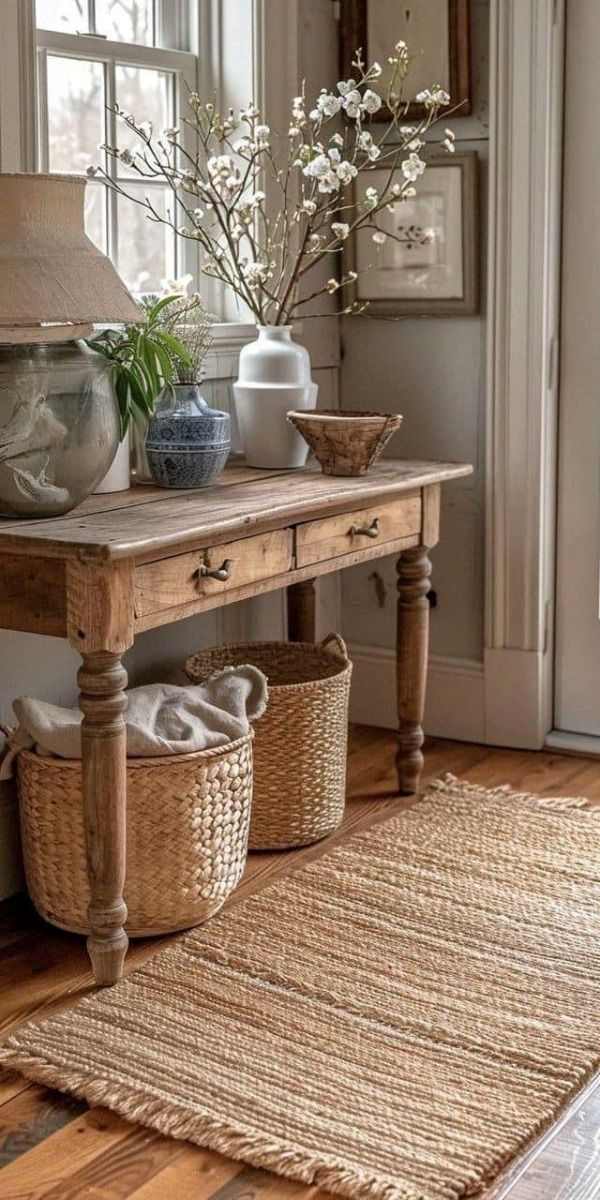 woven-baskets-for-storage-rustic-farmhouse-decor-ideas