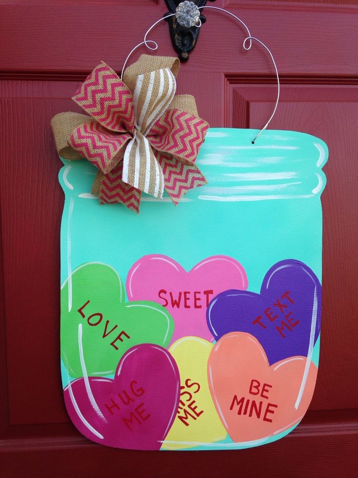 love-notes-in-a-jar-valentine-door-decor-ideas